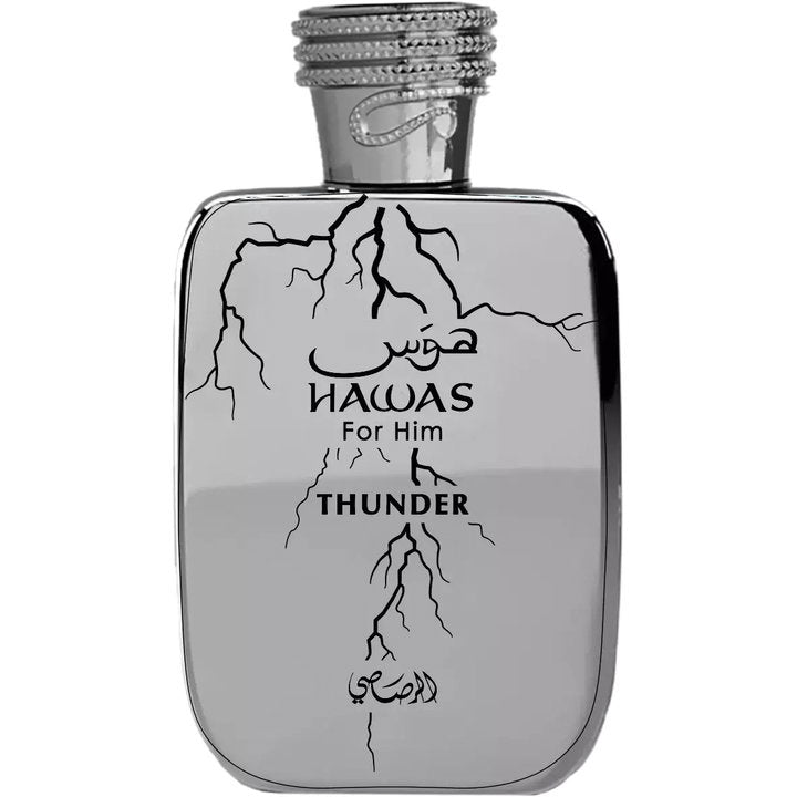 Rasasi Hawas Thunder / هوس Thunder fragrance bottle