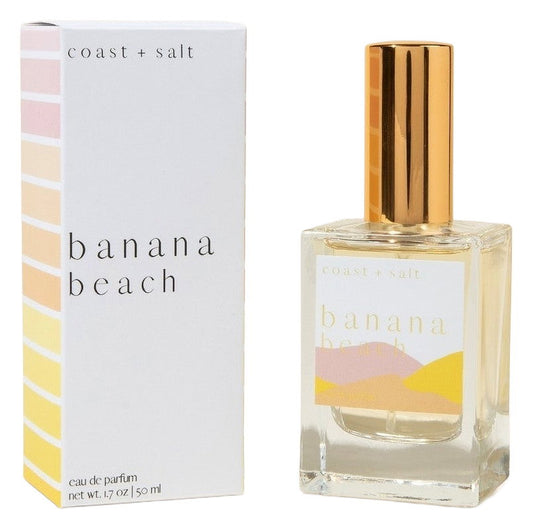 Coast + Salt Banana Beach (Eau de Parfum) fragrance bottle