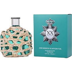 John Varvatos Xx Artisan Teal EDT fragrance bottle