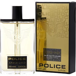 Police Amber Gold EDT fragrance bottle