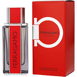 Ferragamo Red Leather EDP fragrance bottle
