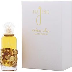 Hajine Golden Gallop EDP fragrance bottle