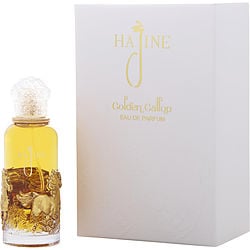 Hajine Golden Gallop EDP fragrance bottle
