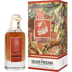 Georgian's The Golden Precioux EDP fragrance bottle