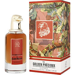 Georgian's The Golden Precioux EDP fragrance bottle
