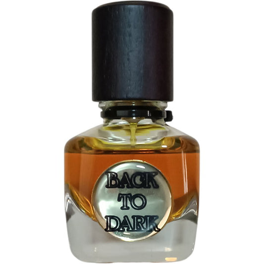 The Unleashed Apothecary Back to Dark fragrance bottle