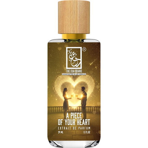 The Dua Brand A Piece of Your Heart fragrance bottle