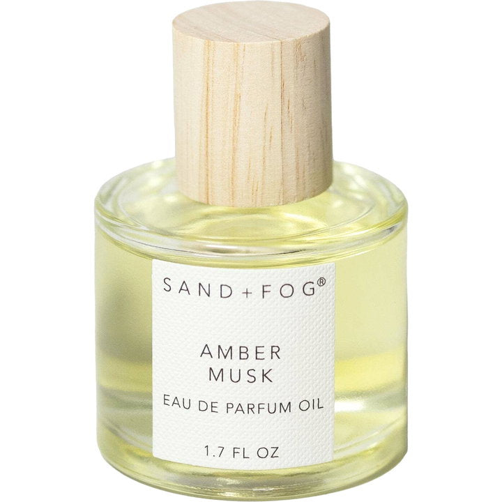 Sand + Fog Amber Musk fragrance bottle