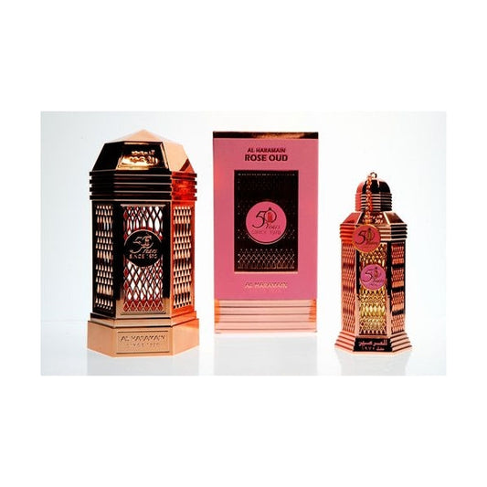 50 Years Rose Oud EDP fragrance bottle