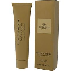 Glasshouse Hand Cream 2.54 Oz For Women Glasshouse Kyoto in Bloom fragrance bottle