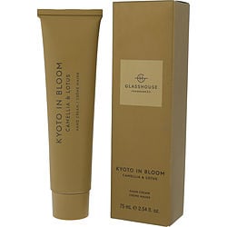 Glasshouse Hand Cream 2.54 Oz For Women Glasshouse Kyoto in Bloom fragrance bottle