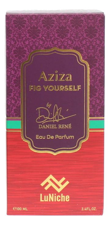 LuNiche Aziza Fig Yourself fragrance bottle
