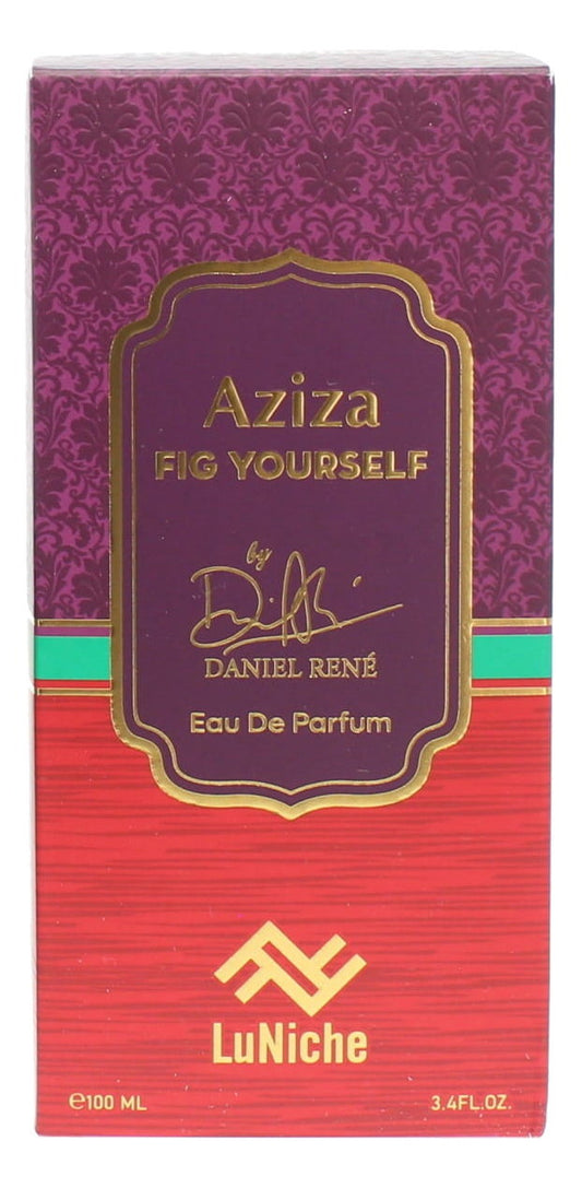 LuNiche Aziza Fig Yourself fragrance bottle