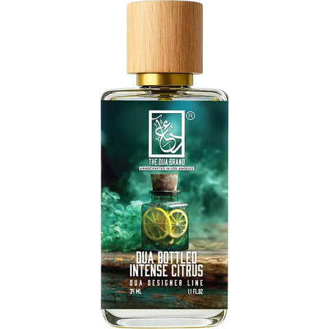 The Dua Brand Dua Bottled Intense Citrus fragrance bottle