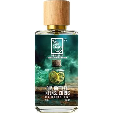 The Dua Brand Dua Bottled Intense Citrus fragrance bottle