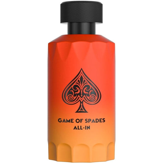 Jo Milano Game of Spades All-In fragrance bottle