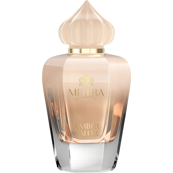 Mehira Amber Sahar fragrance bottle