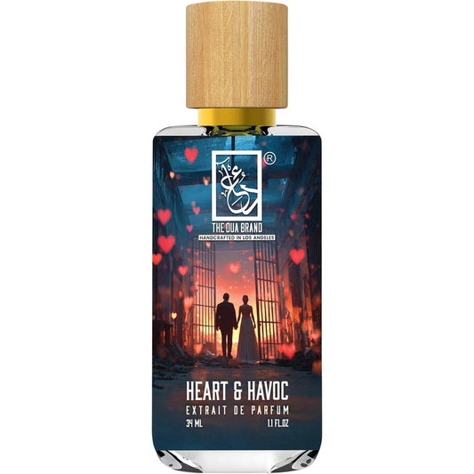 The Dua Brand Heart & Havoc fragrance bottle