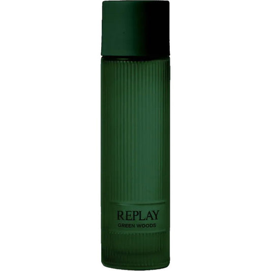 Replay Green Woods fragrance bottle