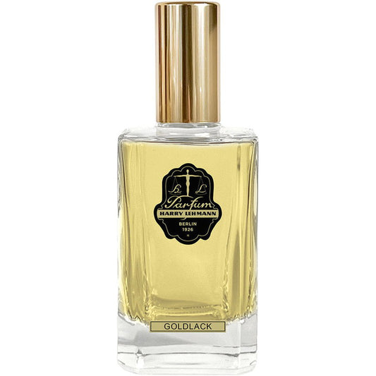 Harry Lehmann Goldlack fragrance bottle