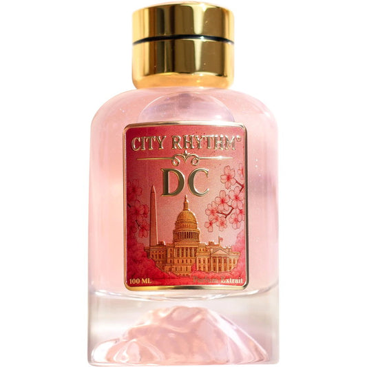 City Rhythm DC fragrance bottle