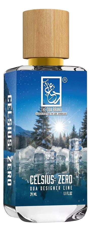 The Dua Brand Celsius: Zero fragrance bottle