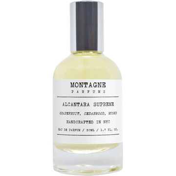 Montagne Parfums Alcantara Supreme fragrance bottle