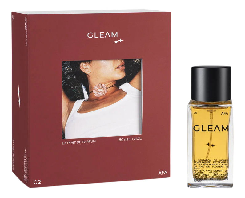 Gleam Afa fragrance bottle