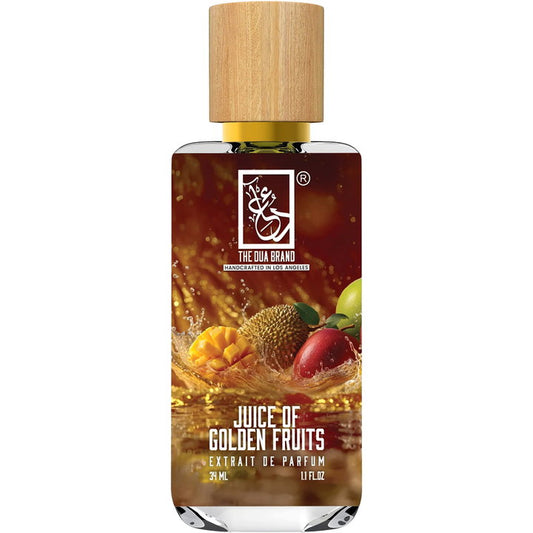 The Dua Brand Juice of Golden Fruits fragrance bottle