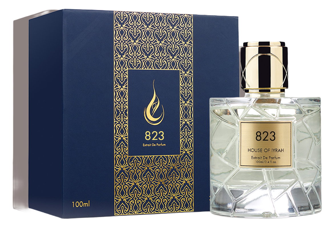 House of Iyrah 823 fragrance bottle