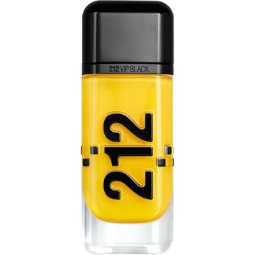 Carolina Herrera 212 VIP Black Cab fragrance bottle