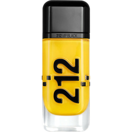 Carolina Herrera 212 VIP Black Cab fragrance bottle