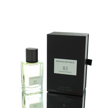 83 Leather Reserve EDP fragrance bottle