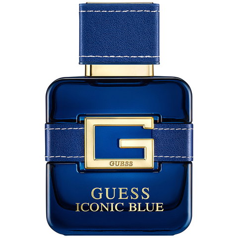Guess Iconic Blue fragrance bottle
