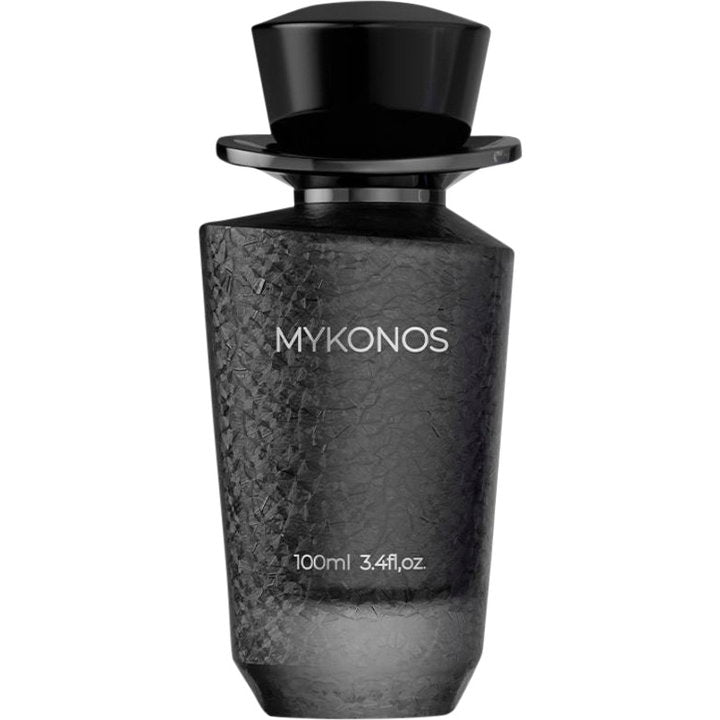 Mykonos Conquer fragrance bottle