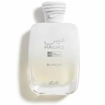 Rasasi Hawas Blanche fragrance bottle