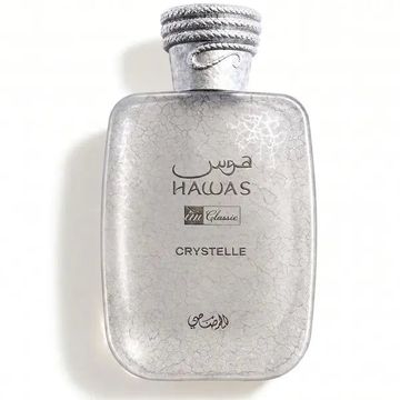 Rasasi Hawas Crystelle fragrance bottle