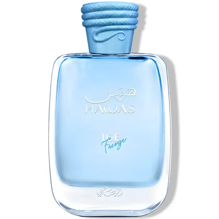 Rasasi Hawas Ice Freeze Eau de Parfum fragrance bottle