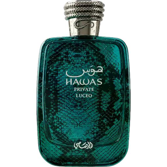 Rasasi Hawas Private Luceo fragrance bottle