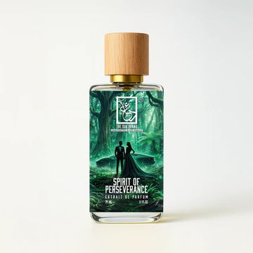 The Dua Brand Spirit of Perseverance fragrance bottle