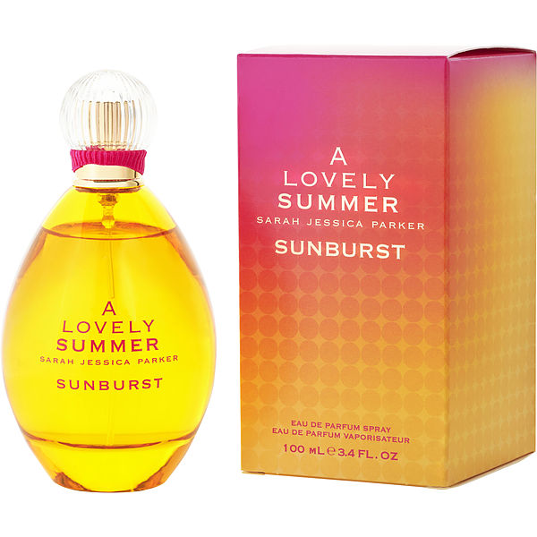 A Lovely Summer Sunburst Sarah Jessica Parker EDP fragrance bottle