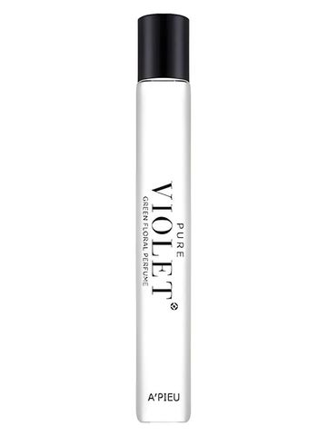 A pieu Pure Violet fragrance bottle