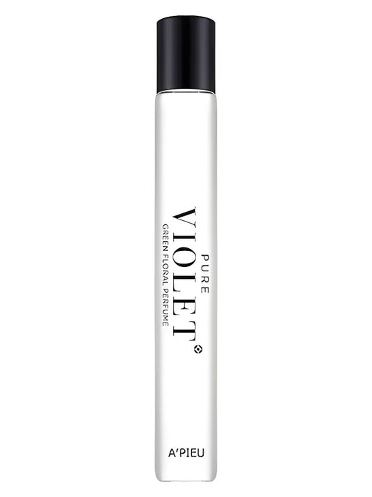 A pieu Pure Violet fragrance bottle