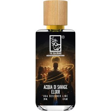 The Dua Brand Acqua di Savage Elixir fragrance bottle