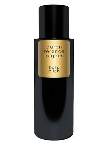 Aaron Terence Hughes Boss Bitch fragrance bottle