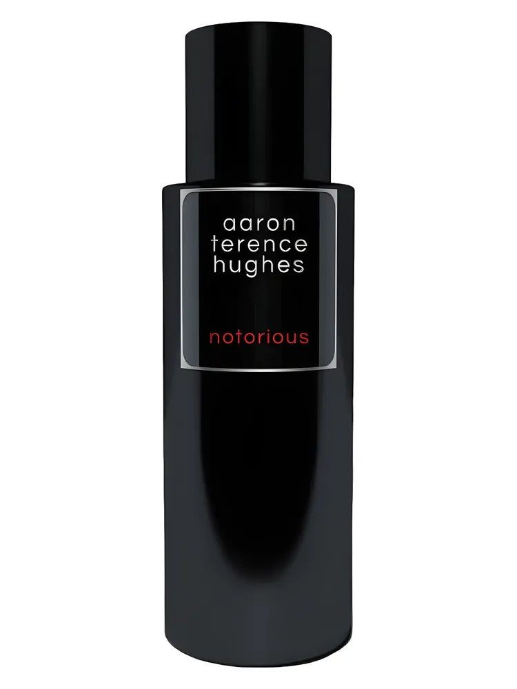 Aaron Terence Hughes Notorious fragrance bottle