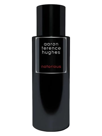 Aaron Terence Hughes Notorious fragrance bottle