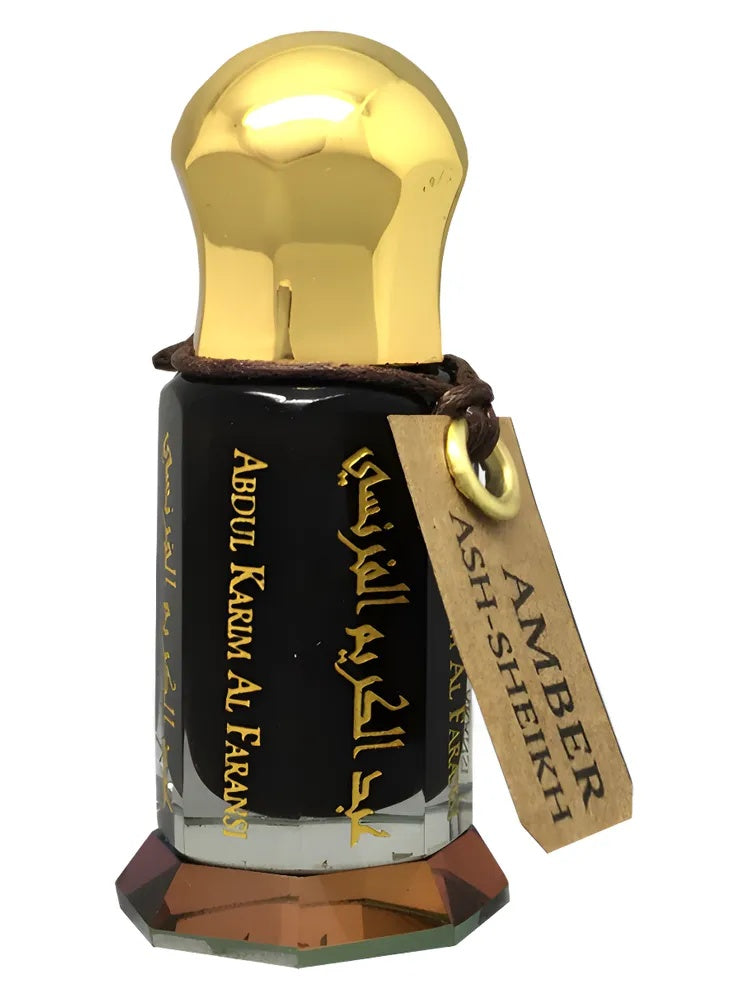 Abdul Karim Al Faransi Amber Ash-Sheikh fragrance bottle