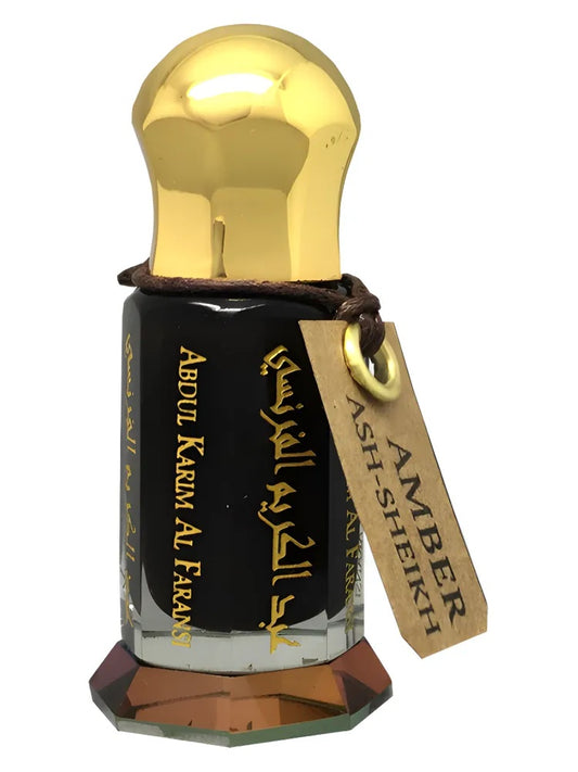 Abdul Karim Al Faransi Amber Ash-Sheikh fragrance bottle