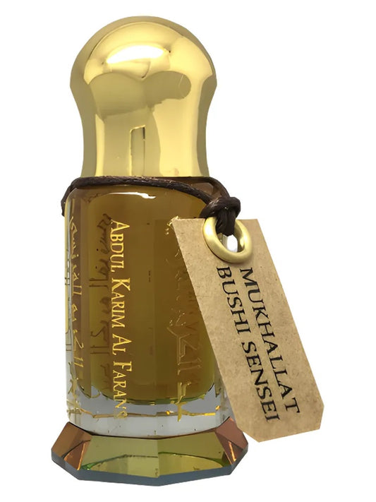 Abdul Karim Al Faransi Mukhallat Bushi Sensei fragrance bottle
